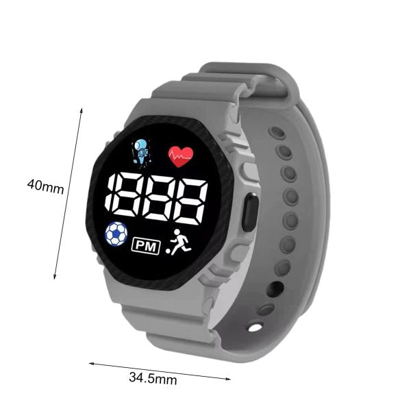 Digital Wrist Watch | Wrist Watch For Boys | Wrist Watch For Kids | Best Quality Wrist Watch With Digital Display – Cell Operated Watch – Silicone Watch ( Without Box )