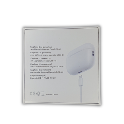 AirPods Pro 2 ANC (2nd Generation) – Active Noise Cancellation with Premium Sound & Long Battery