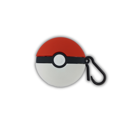 Pokémon Silicone AirPods Shockproof, Dust & Scratch Resistant Case with Carabiner