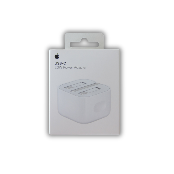 Original Apple 20W USB-C Power Adapter – Fast Charging PD Wall Charger for iPhone & iPad