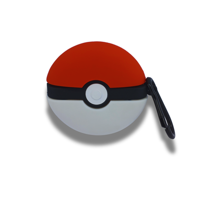 Pokémon Silicone AirPods Shockproof, Dust & Scratch Resistant Case with Carabiner