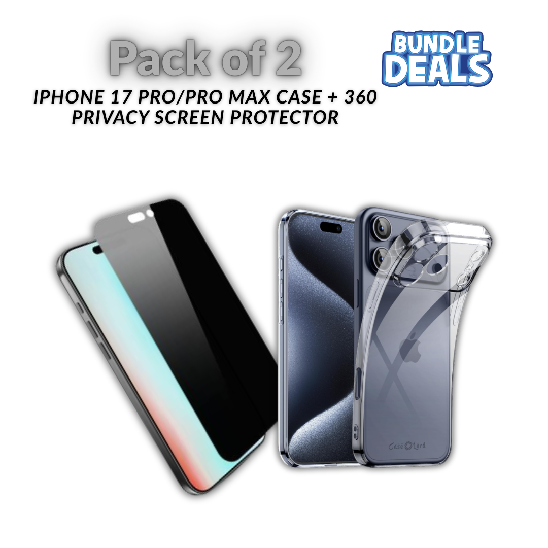 DEAL 6 – iPhone 17 Pro / Pro Max Protection Combo (2 in 1)