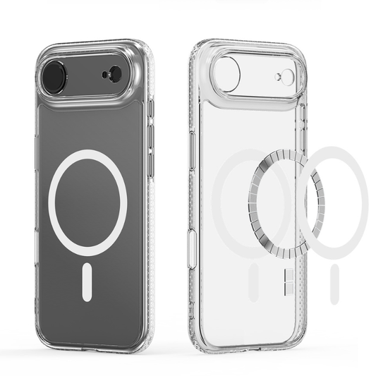 iPhone 17 Air Magnetic Transparent Case – Wireless Charging Compatible