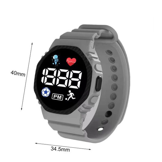 Digital Wrist Watch | Wrist Watch For Boys | Wrist Watch For Kids | Best Quality Wrist Watch With Digital Display – Cell Operated Watch – Silicone Watch ( Without Box )