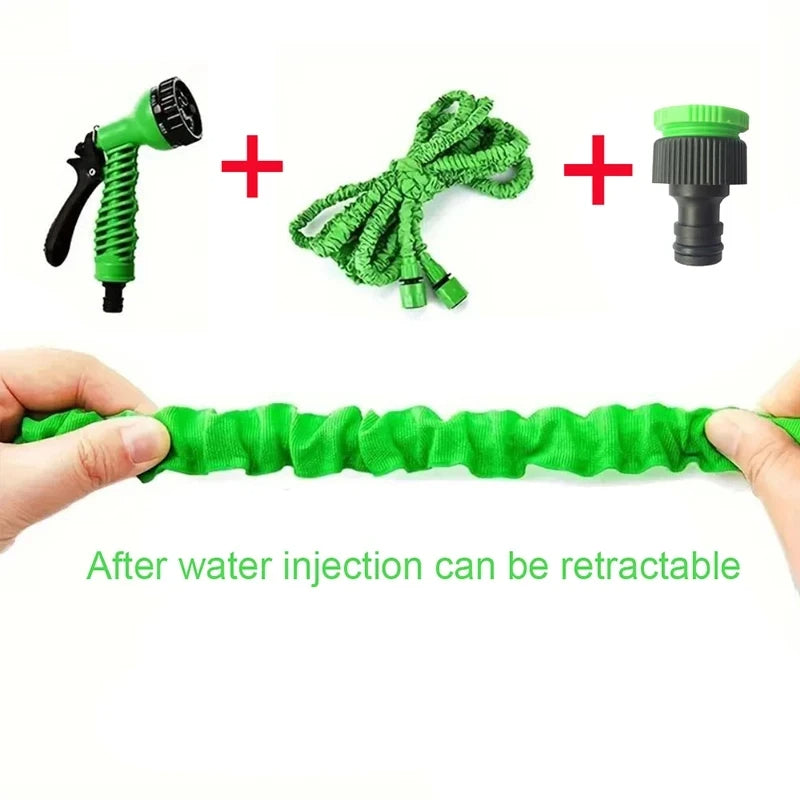 Expandable Flexible Magic Water Hose Pipe With Spray (50 ft.)