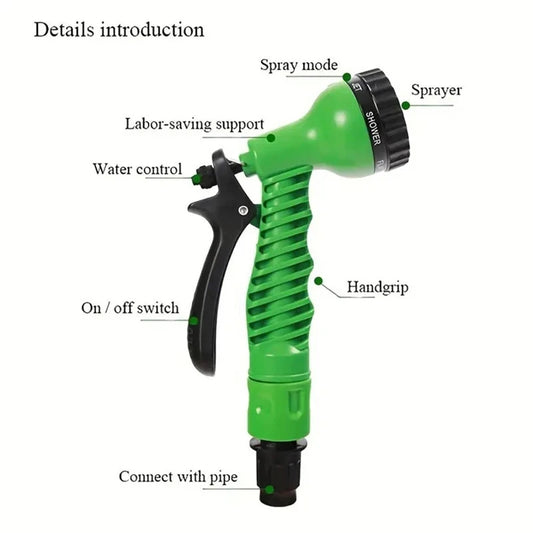 Expandable Flexible Magic Water Hose Pipe With Spray (50 ft.)