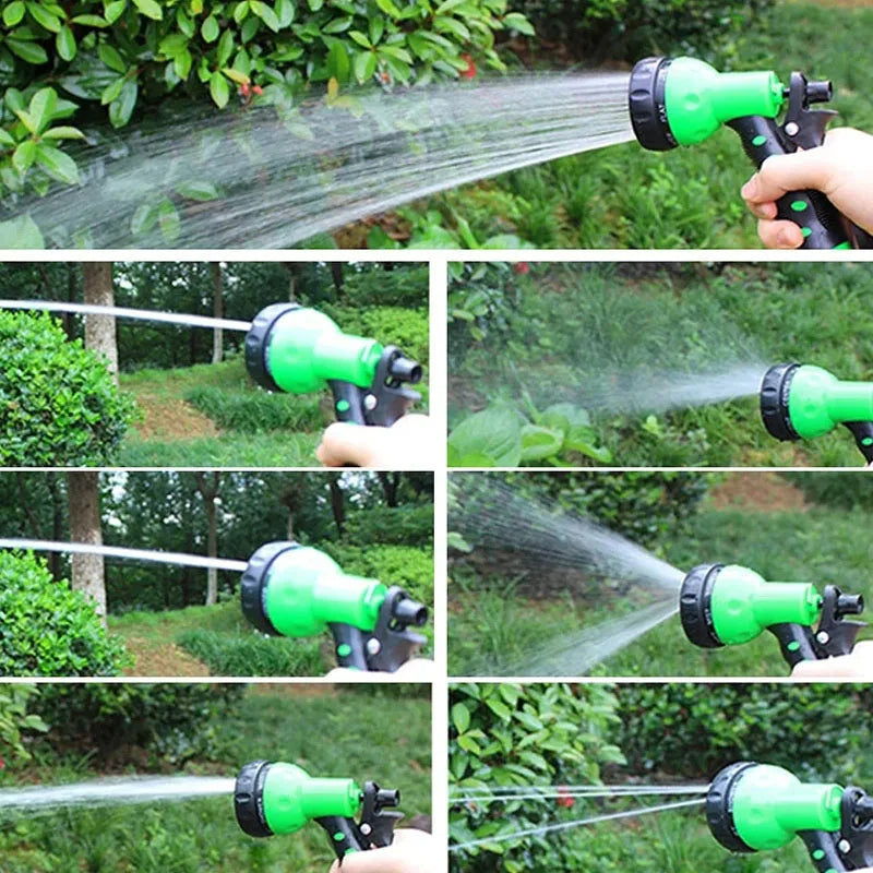 Expandable Flexible Magic Water Hose Pipe With Spray (50 ft.)