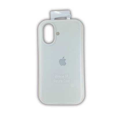 Premium Official Silicone Back Cover for iPhone 15, 16 & 17 Series – Shockproof Protective Case