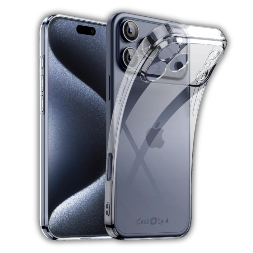 iPhone 17 Pro / 17 Pro Max Shock Resistant Transparent Protective Case