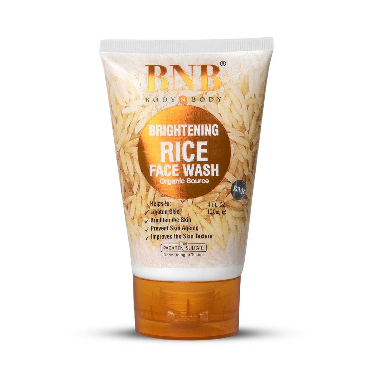 BNB 3 In 1 Rice Extract & Glow Kit - Rice Face Wash + Rice Scrub + Rice Face Mask