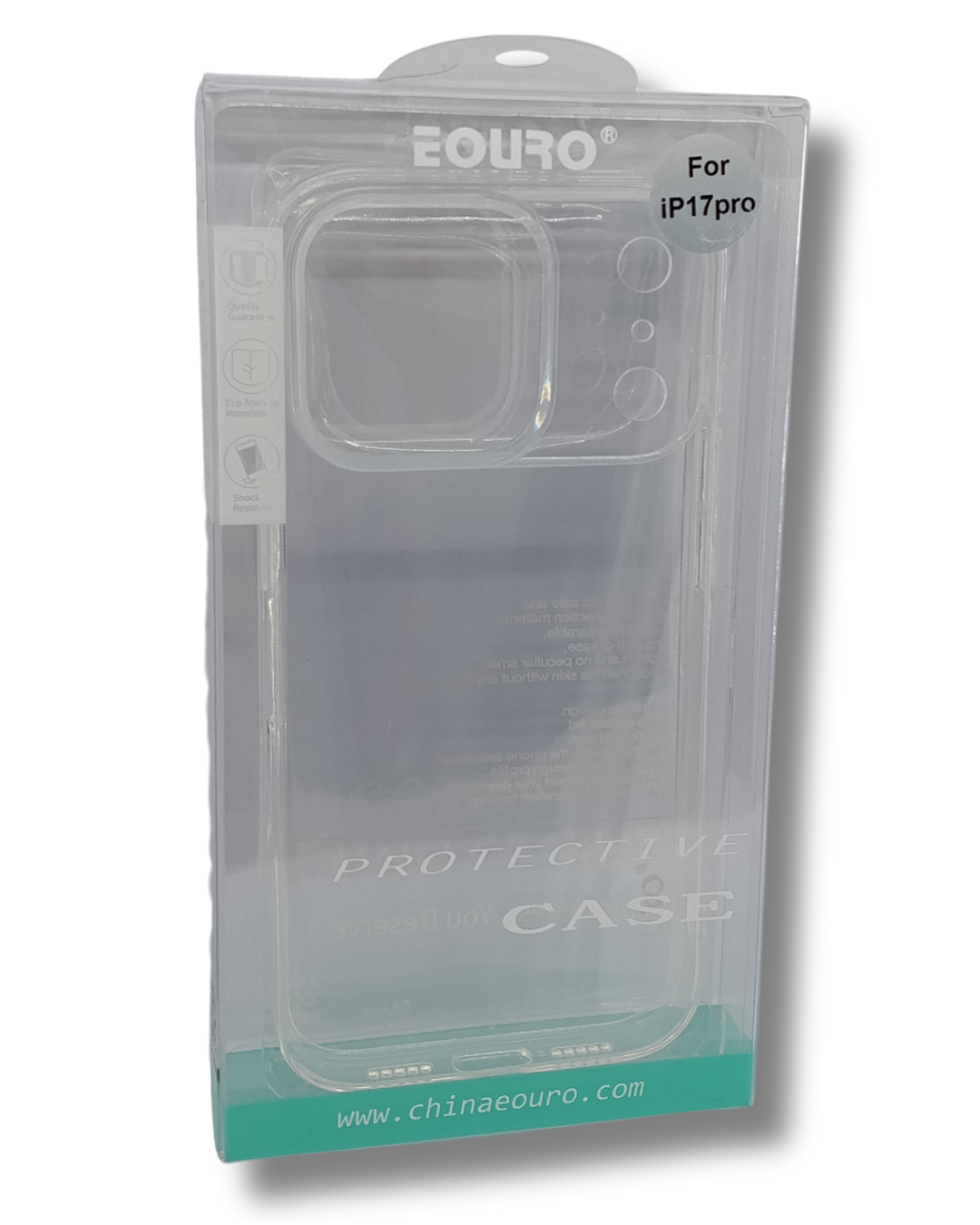 iPhone 17 Pro / 17 Pro Max Shock Resistant Transparent Protective Case