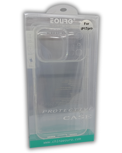 iPhone 17 Pro / 17 Pro Max Shock Resistant Transparent Protective Case