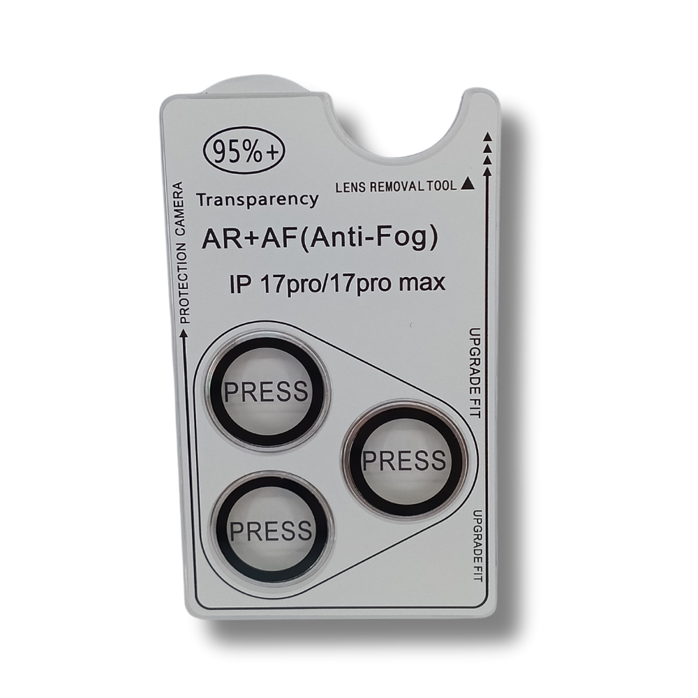 Camera Lens Protector for iPhone 17 Pro / 17 Pro Max – Protection Rings