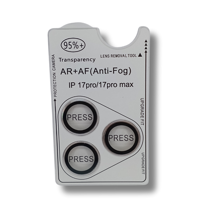 Camera Lens Protector for iPhone 17 Pro / 17 Pro Max – Protection Rings