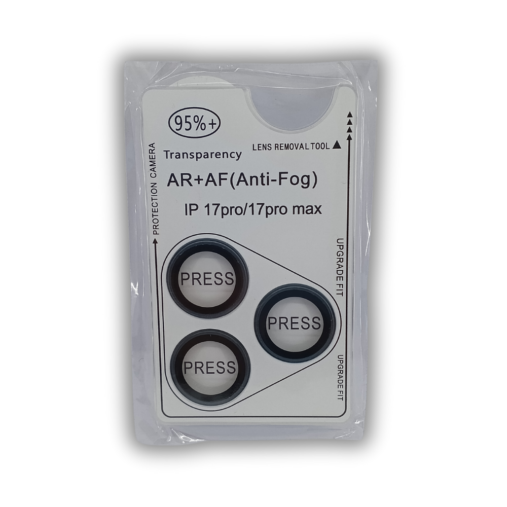 Camera Lens Protector for iPhone 17 Pro / 17 Pro Max – Protection Rings