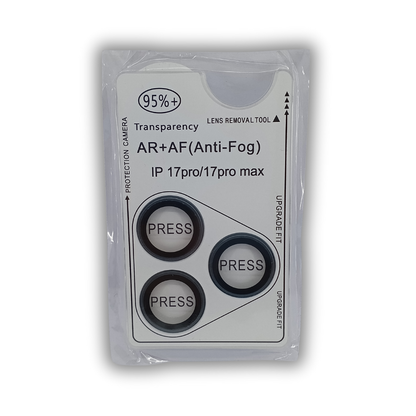 Camera Lens Protector for iPhone 17 Pro / 17 Pro Max – Protection Rings