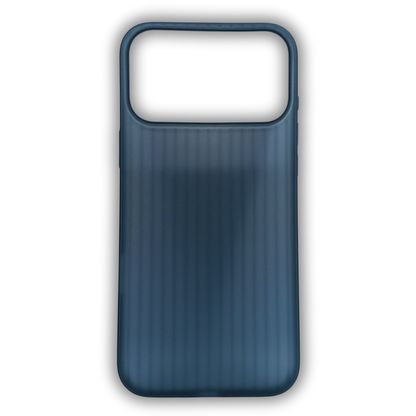 iPhone 17 Pro Max Matte Silicone Semi-Transparent Protective Back Cover