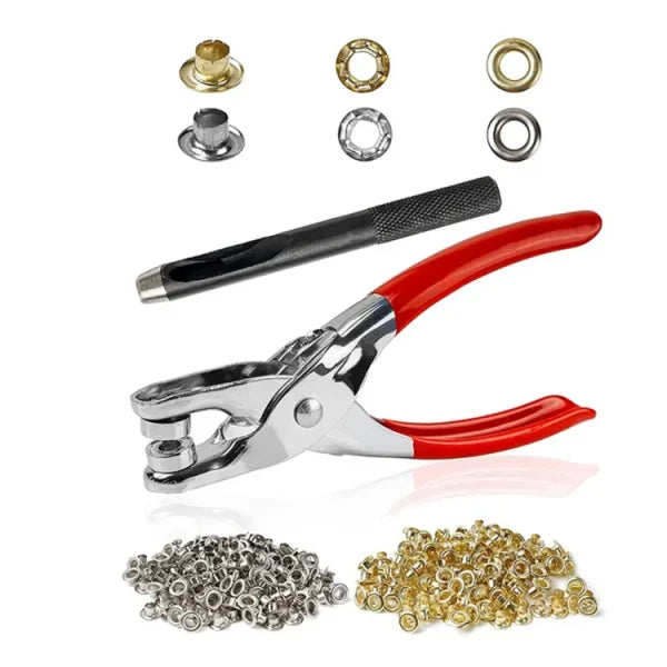 Metal – Button Press Tool For All Cloths | Tich Button Press Plier With 50 Buttons
